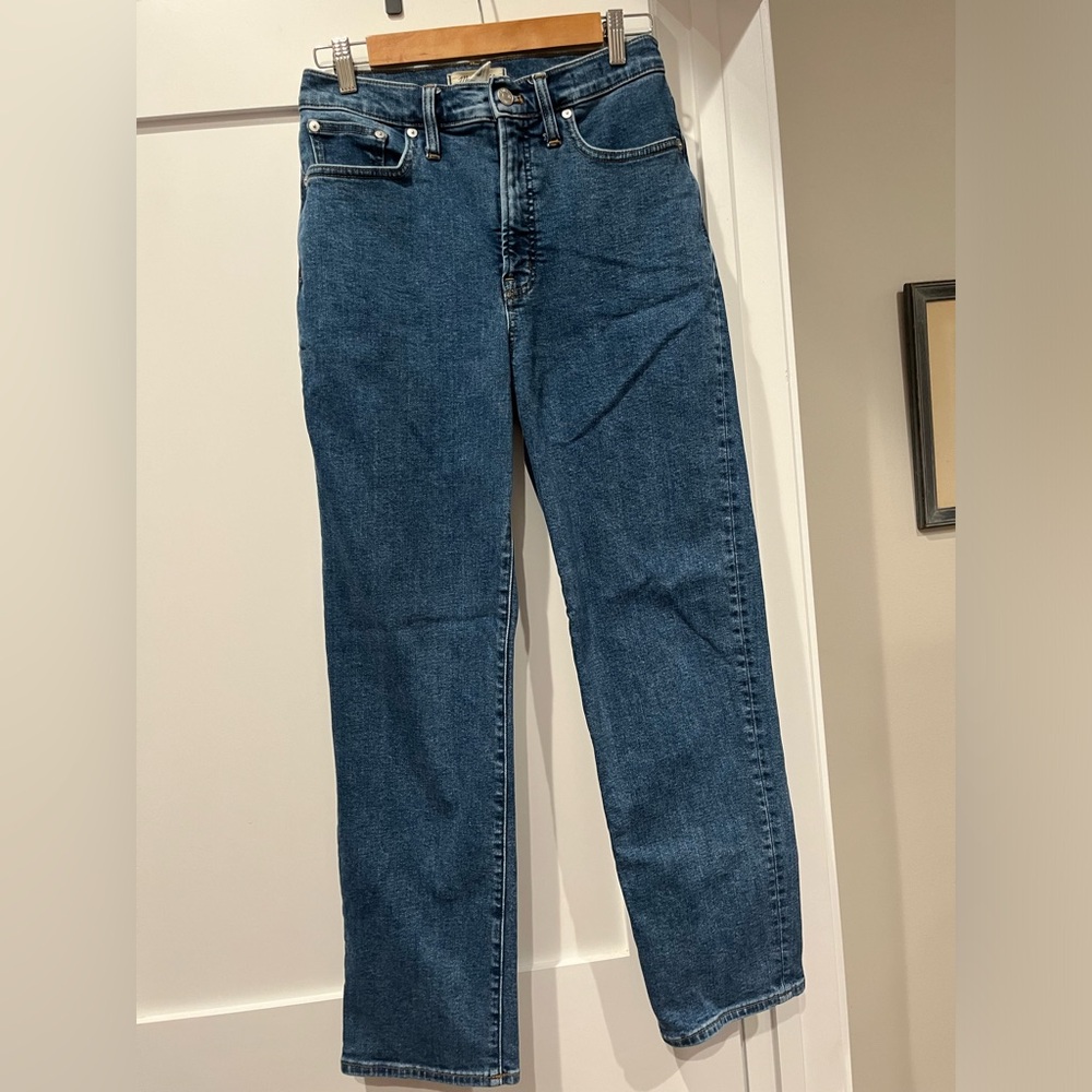 Madewell perfect vintage straight jeans